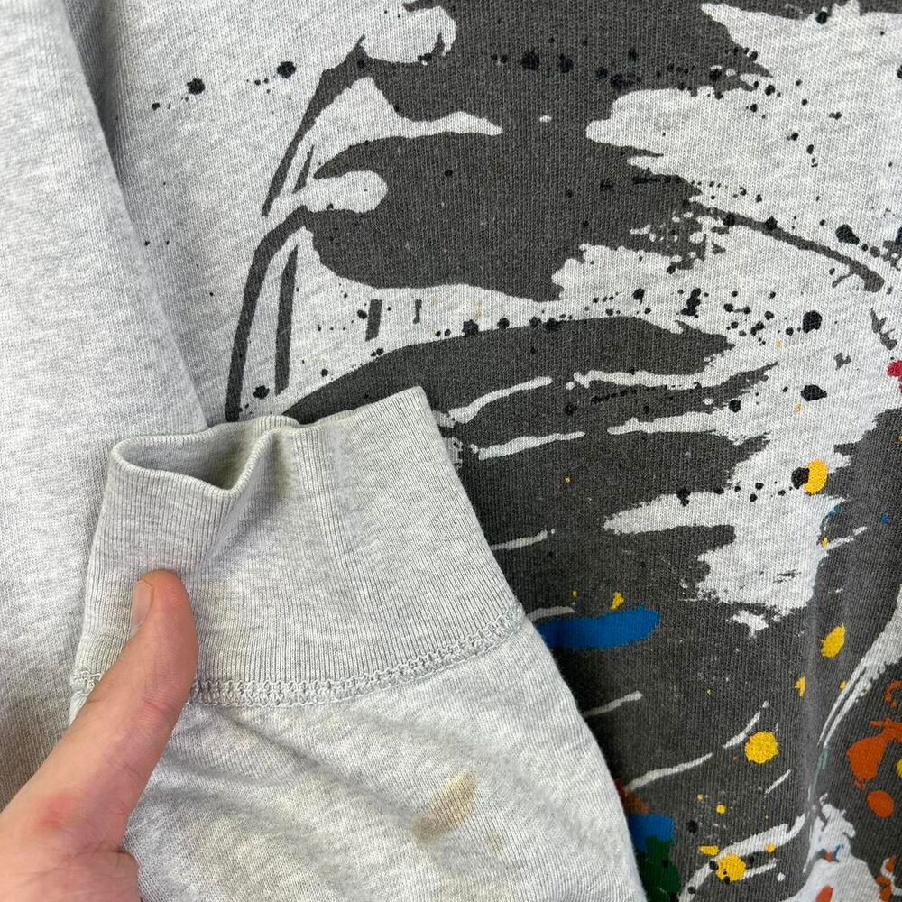 Ralph Lauren grey sweatshirt with Indian Chief graphic Size L - Picture 3 of 5